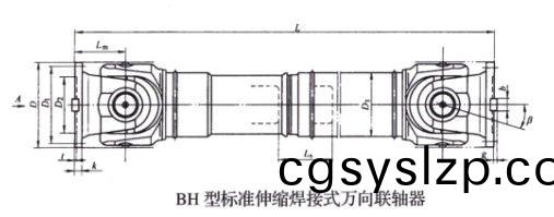 SWC標準伸縮焊接式萬向聯軸器