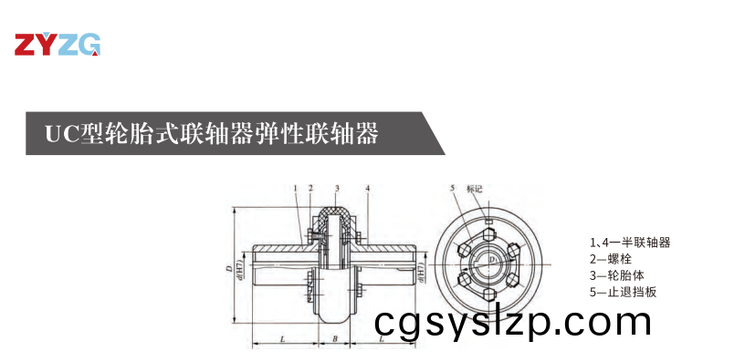 UC型輪胎式聯(lián)軸器